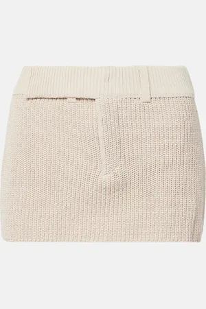 AYA MUSE Caeli cotton-blend miniskirt