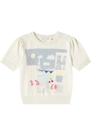 BONPOINT Elvira jacquard cotton sweater