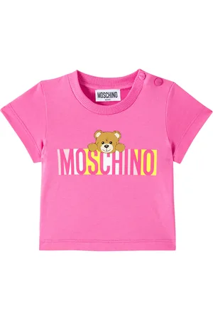 Moschino Baby Teddy Bear cotton jersey T-shirt