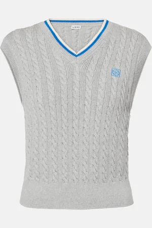 Loewe Cotton sweater vest
