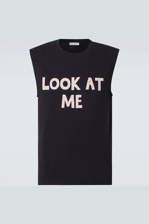J.W.Anderson Printed cotton tank top