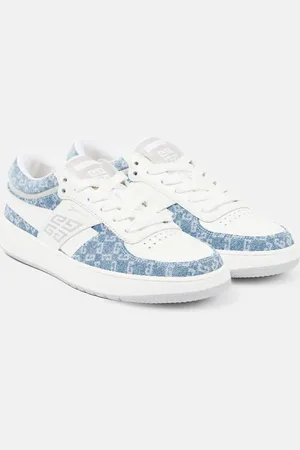 Givenchy G Move leather and denim sneakers