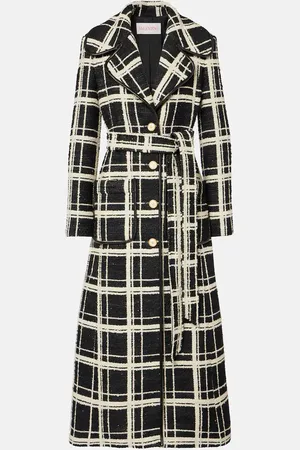 VALENTINO Mossi wool-blend tweed coat