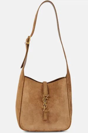 Saint Laurent Le 5 Ã 7 Supple Baby supple suede shoulder bag