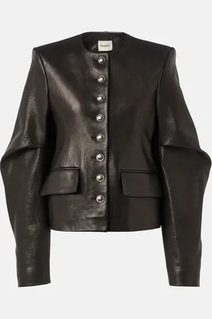 Khaite Darlman leather jacket