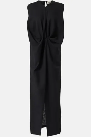 Khaite Niel wool and mohair maxi dress