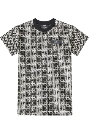 Balmain Cotton-blend jersey dress