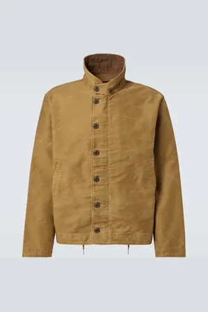Ralph Lauren Corduroy-trimmed cotton jacket