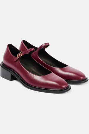 Souliers Martinez Penelope leather ballet flats