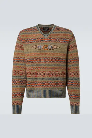 Ralph Lauren Fair Isle wool sweater