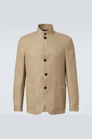 Ermenegildo Zegna Chore linen and wool blazer