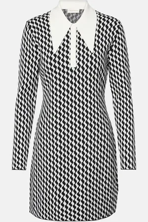 RIXO London Cotton-blend minidress