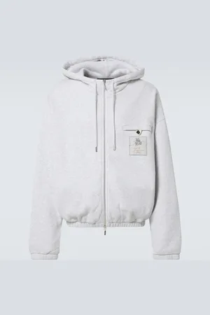 Jacquemus Le Hoodie Torneo zip-up cotton hoodie
