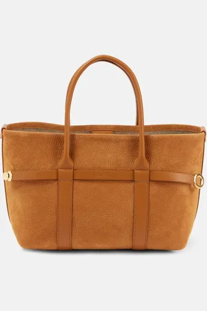 Loro Piana Ghiera Small leather tote bag