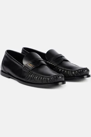 Saint Laurent Laurent leather penny loafers