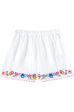 Louise Misha Vally cotton gauze shorts