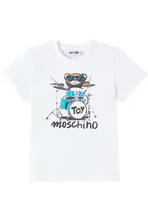 Moschino Printed cotton T-shirt