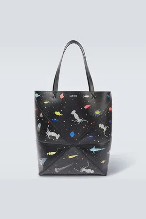 Loewe X Suna Fujita Puzzle Fold Deep Sea XL tote bag