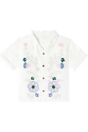 Louise Misha Alova floral cotton shirt