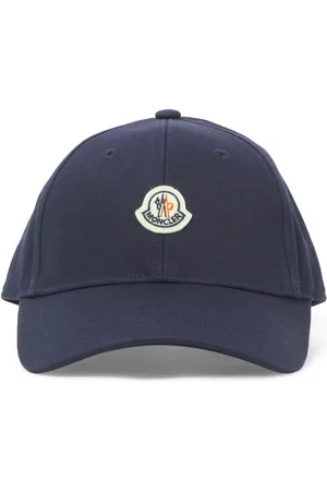 Moncler Logo cotton gabardine baseball cap