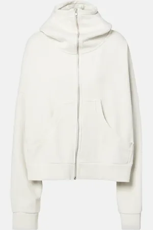 Entire Studios Full cotton fleece zip-up hoodie