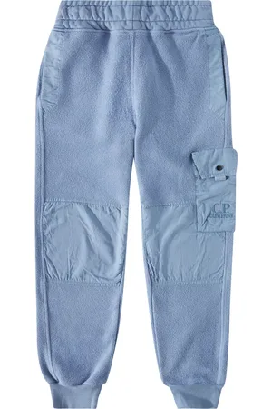 C.P. Company Cotton fleece cargo sweatpants