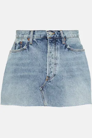 RE/DONE 90s denim miniskirt