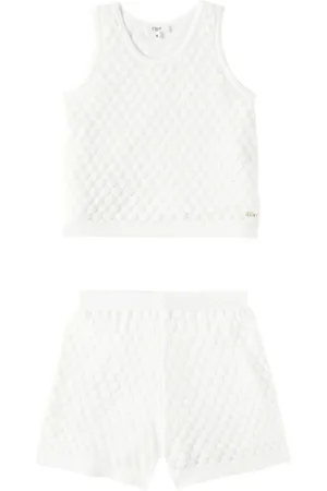 Chloé ChloÃ© Kids Cotton top and shorts set