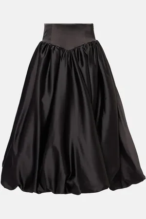 Entire Studios Barrage drop-waist sateen maxi skirt