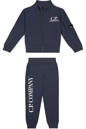 C.P. Company Logo cotton fleece tracksuit