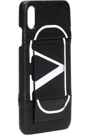 VALENTINO GARAVANI VLogo iPhone XS Max leather case