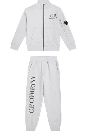 C.P. Company Logo cotton fleece tracksuit