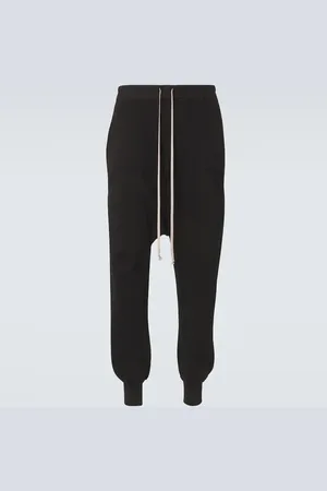 DRKSHDW BY RICK OWENS Cotton jersey sweatpants