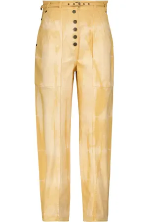ULLA JOHNSON Apollo tapered-fit tie-dye jeans