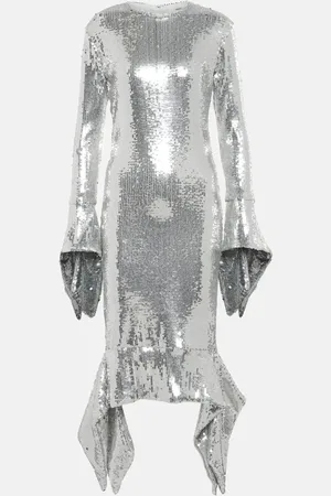 Ami Sequined midi dress