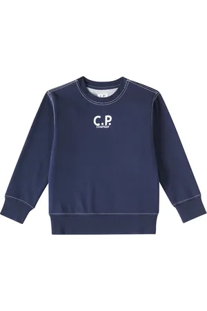 C.P. Company Lens cotton-blend fleece sweatshirt