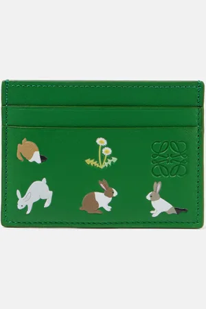 Loewe X Suna Fujita Bunny leather card holder