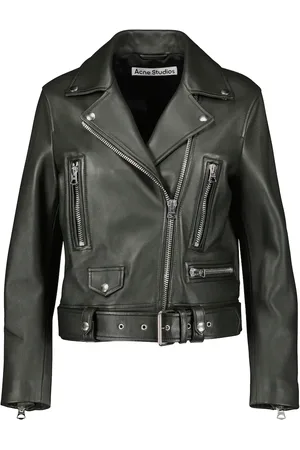 Acne Studios Leather biker jacket
