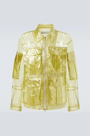 DRIES VAN NOTEN Transparent technical jacket