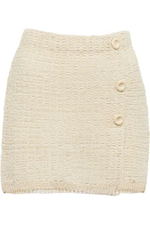 Acne Studios Cotton-blend miniskirt