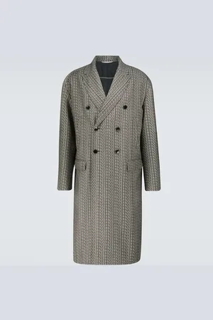 VALENTINO Double-breasted VLTN Times coat