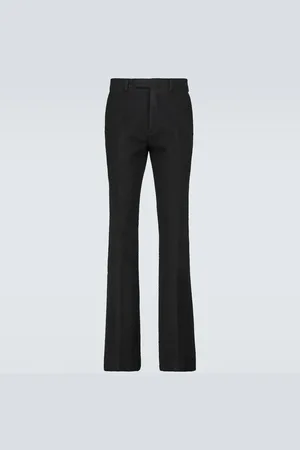AMIRI Flared wool-blend pants