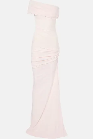 Entire Studios Pillar cotton-blend jersey maxi dress