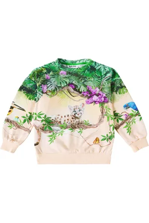 Molo Maxi printed cotton jersey sweatshirt