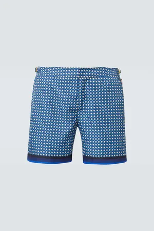 Orlebar Brown Bulldog printed swim trunks
