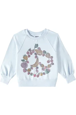 Molo Marilee glitter cotton jersey top