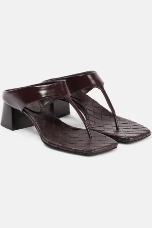 Bottega Veneta Marella 45 leather thong sandals