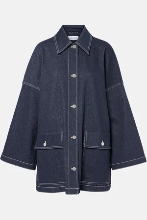 Max Mara Yen denim overshirt