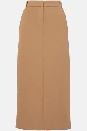 Max Mara Como cotton-blend pencil skirt