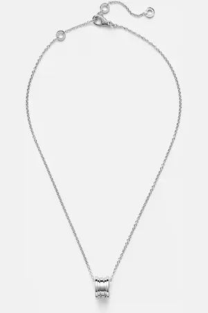 Bvlgari B.zero1 18kt white gold pendant necklace